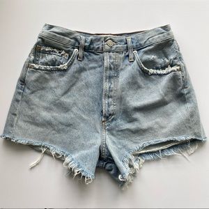 AGOLDE Highrise Dee Cutoff Short Size 27